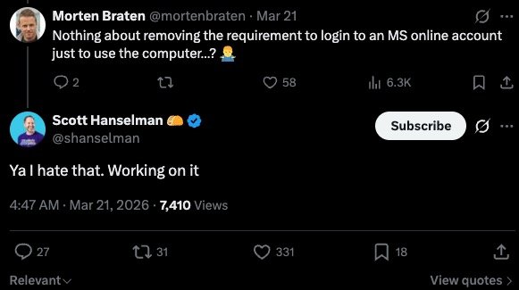 Windows 11-க்கு என்னால் ஏற்கெனவே Microsoft-இன் பெரியவரையும் கோபப்படுத்தும் 1 விஷயம்