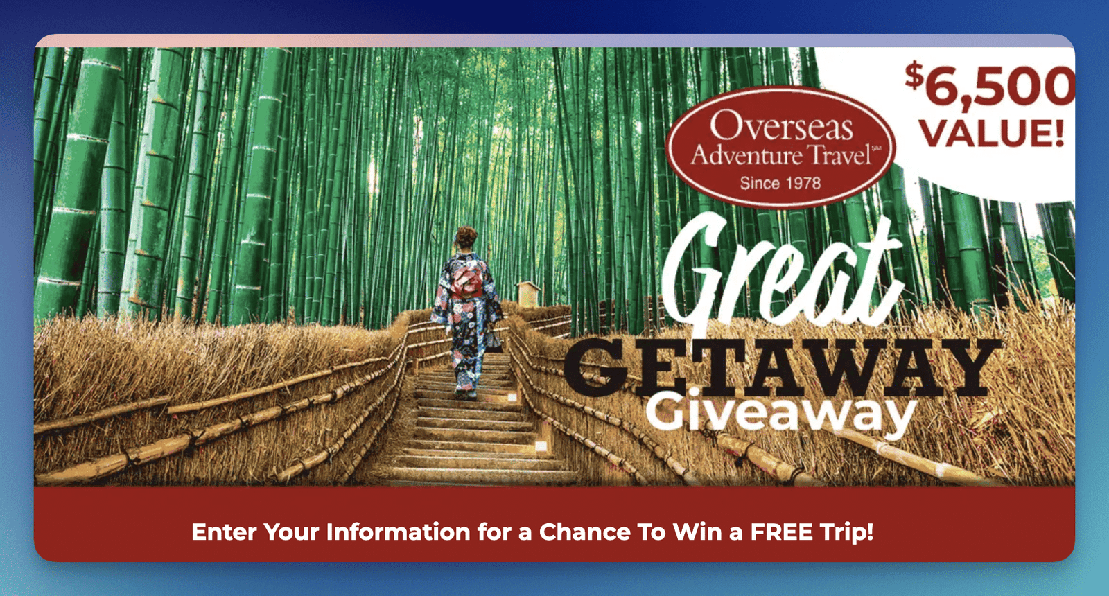 Win an Unforgettable Overseas Adventure: Enter the Great Getaway Giveaway!
