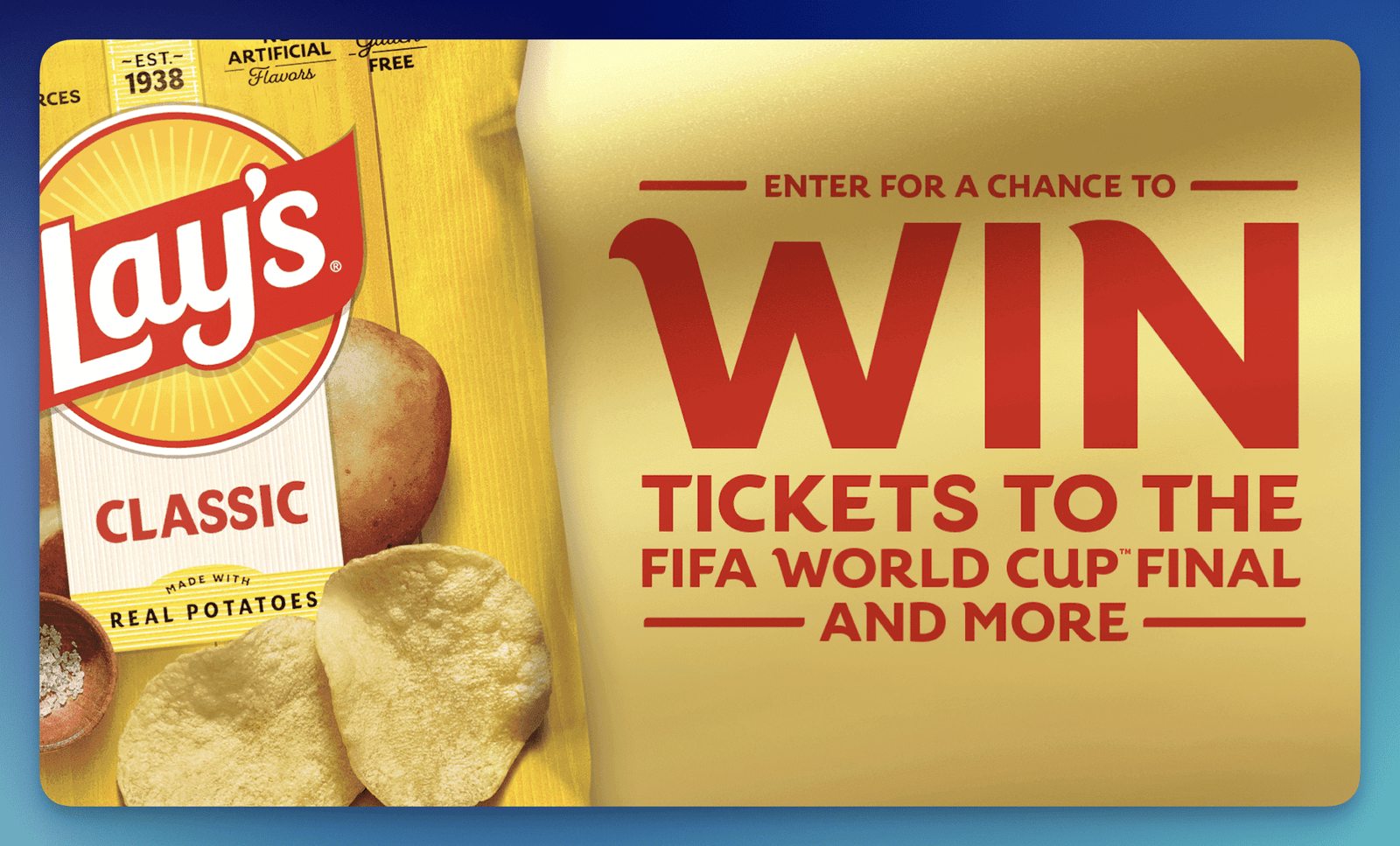 Win Big with Lays x FIFA Gear Up for the Final Match Instant Win Game