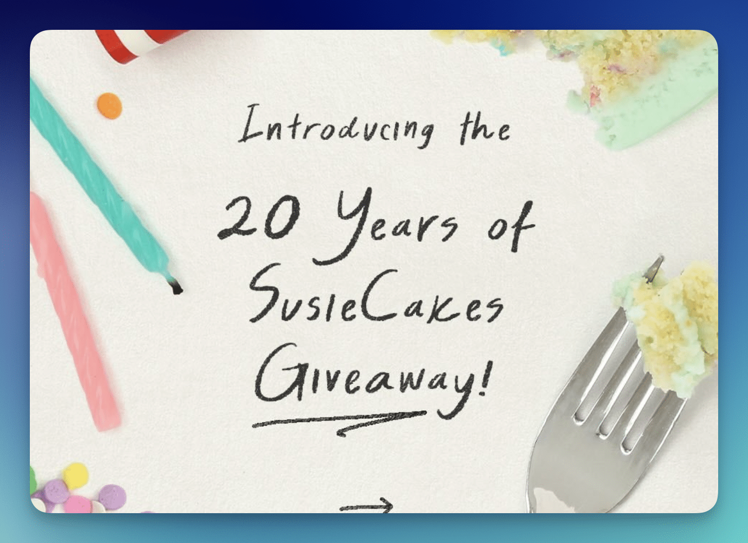 Win Big in SusieCakes 20th Anniversary Sweepstakes: 20 Lucky Winners Win Big in SusieCakes 20th Anniversary Sweepstakes: 20 Lucky Winners