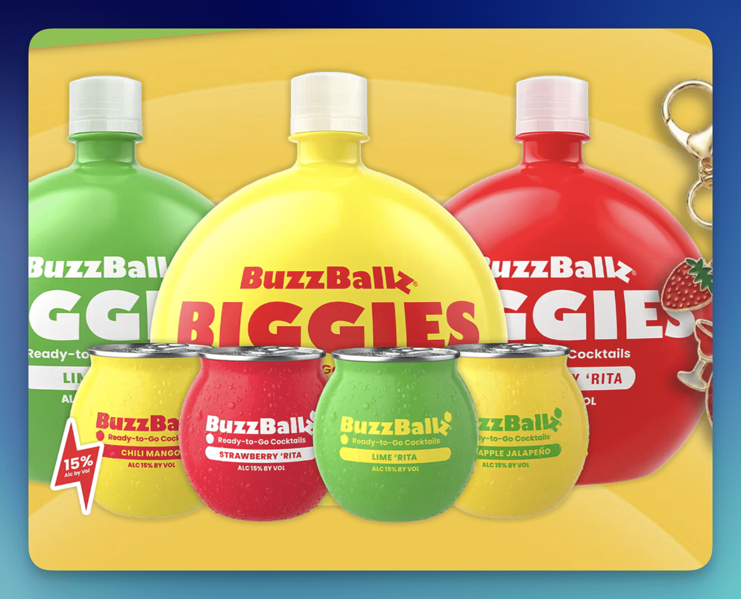 Win Big with BuzzBallz Charm Sweepstakes: 2,000 Lucky Winners! Win Big with BuzzBallz Charm Sweepstakes: 2,000 Lucky Winners!