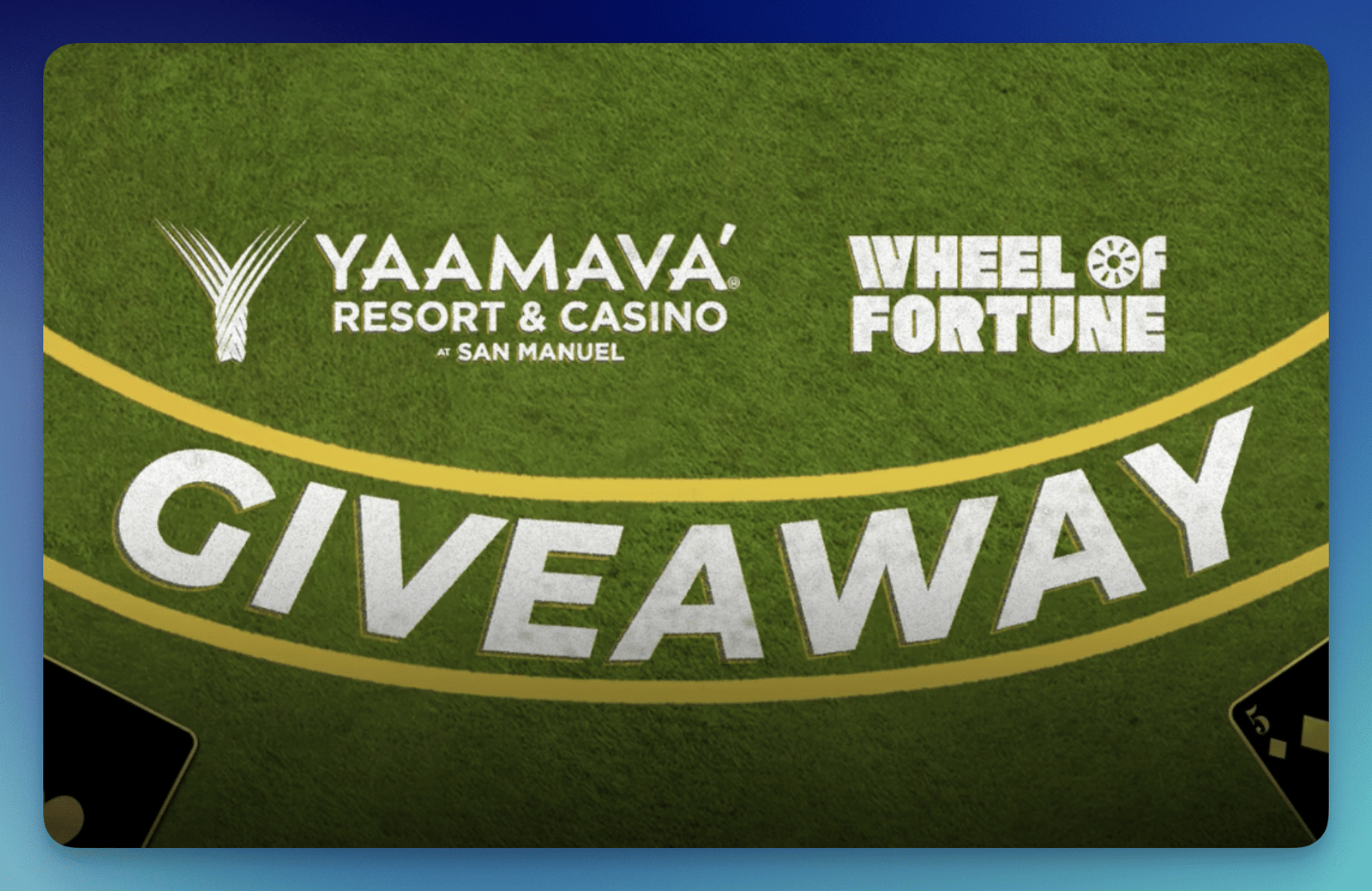Win Big: Wheel of Fortune Giveaway at Yaamava Resort & Casino – 10 Winners!
