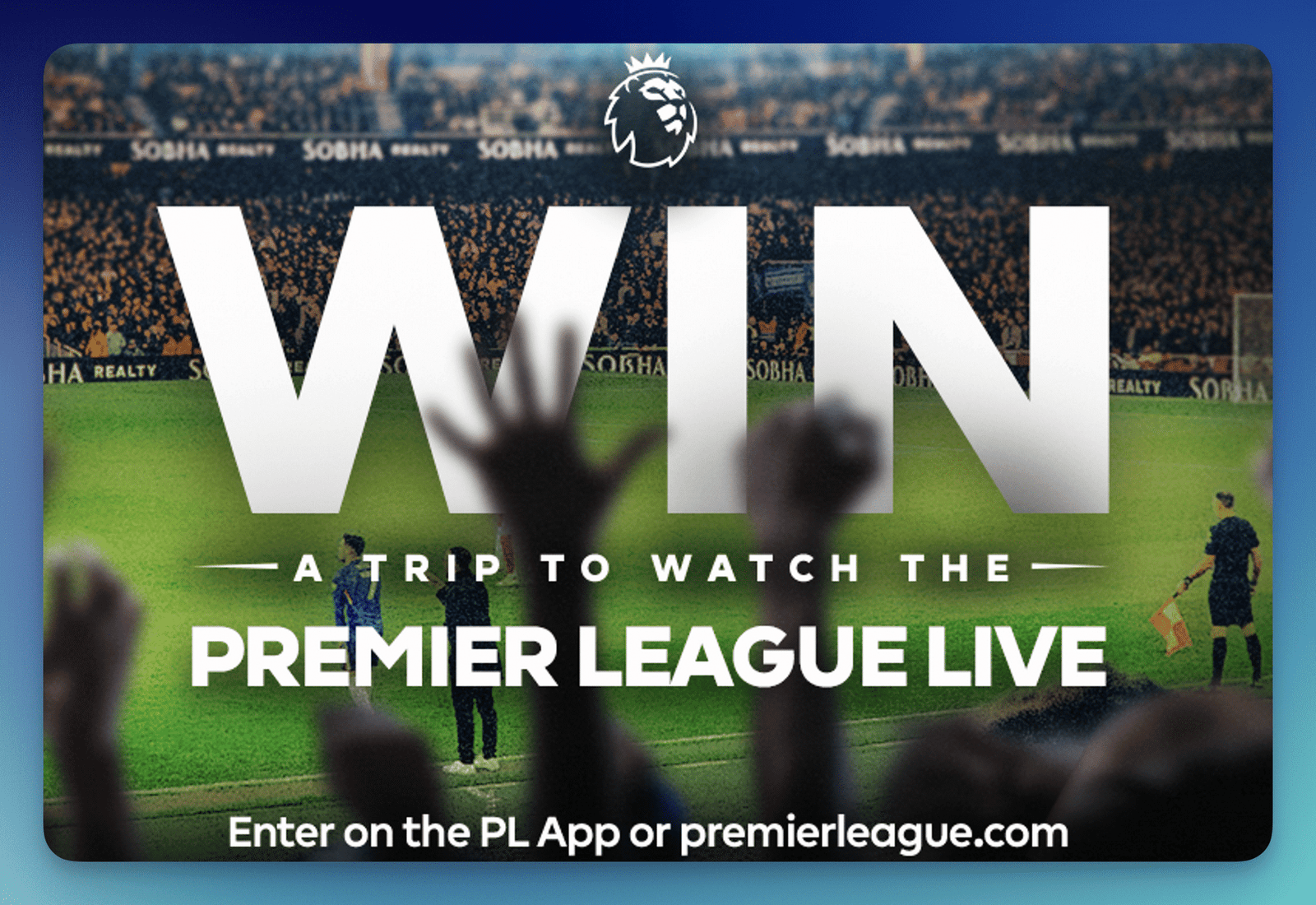 Enter the Premier League Win a Trip to the UK Sweepstakes Today! Enter the Premier League Win a Trip to the UK Sweepstakes Today!