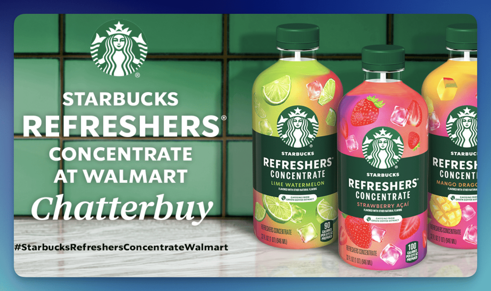 Ripple Street: Apply to Starbucks Refresher Chatterbuy