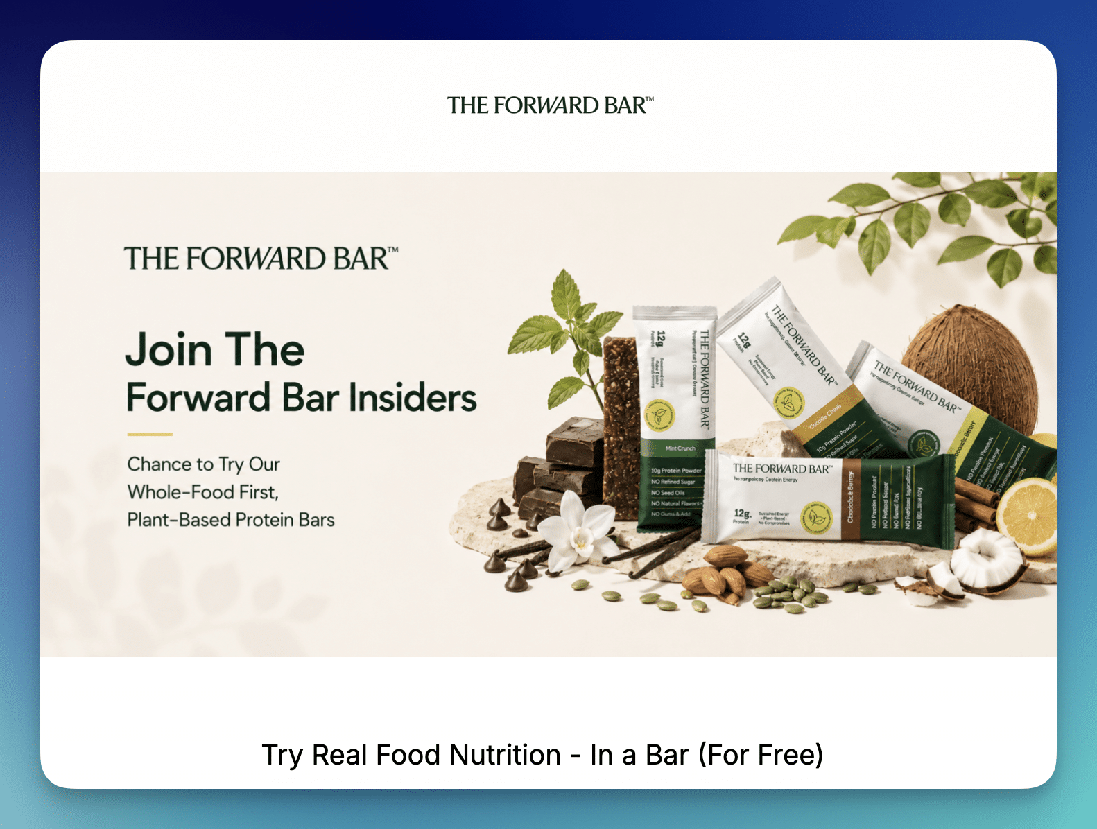 Possible FREE Forward Bar Product Testing Possible FREE Forward Bar Product Testing